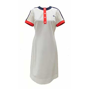 Polyester Dress by Chemise Lacoste (1960s) Gift of Rees