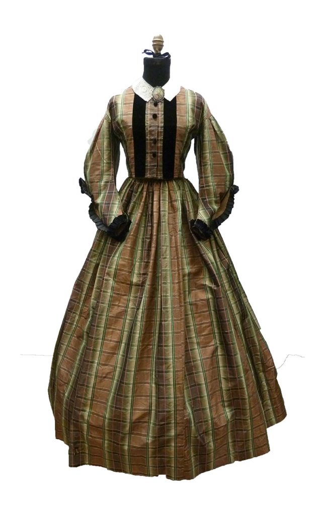 Silk Wedding Dress (1842)