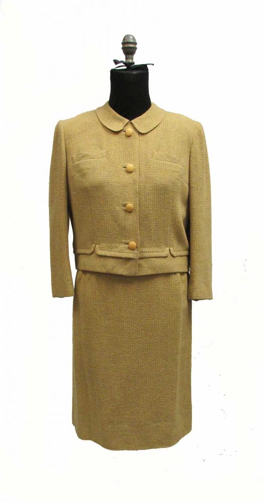 Wool Suit by Davidow for Woolf Brothers (Early 1960s) Gift of Stouffer