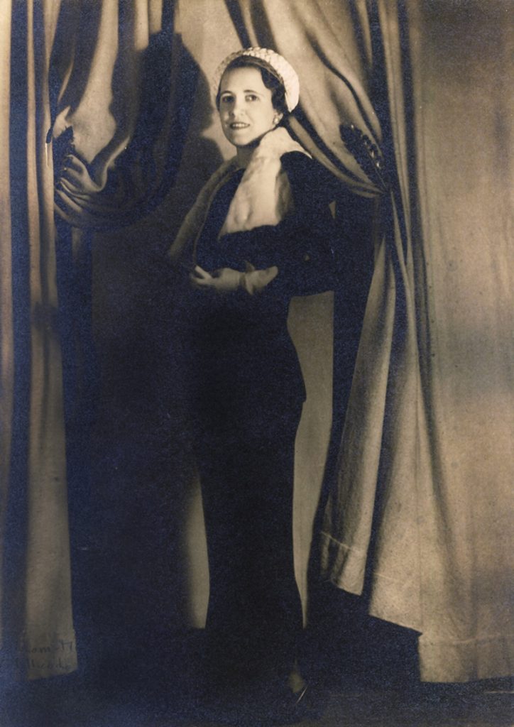 Mrs Kenneth C Allen Wedding Portrait (1934)