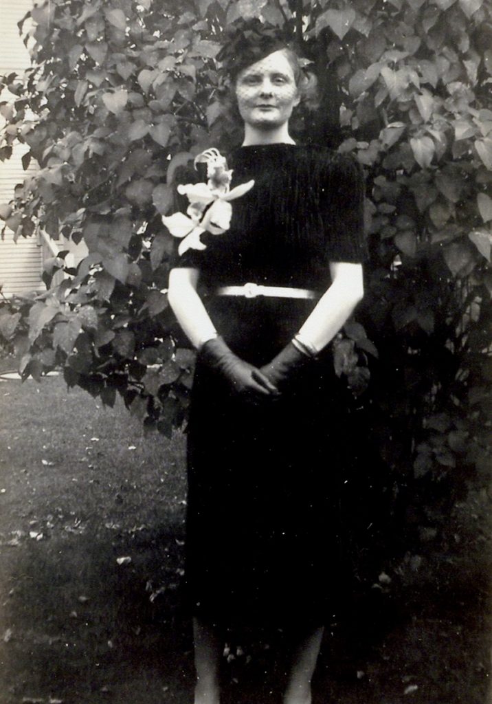 Anne Weller Wedding Photo (1938)