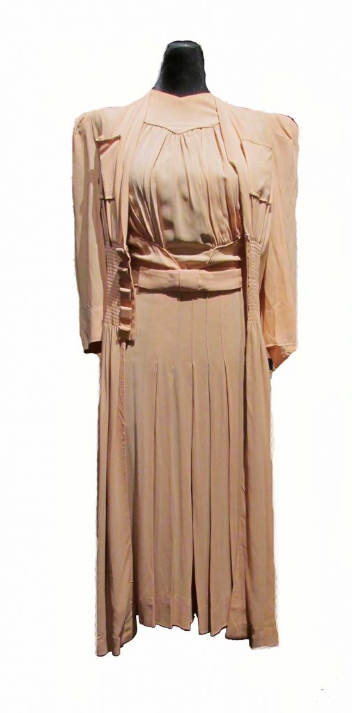 Rayon Dress and Jacket by Dorsa with FOGA Label (1940s)