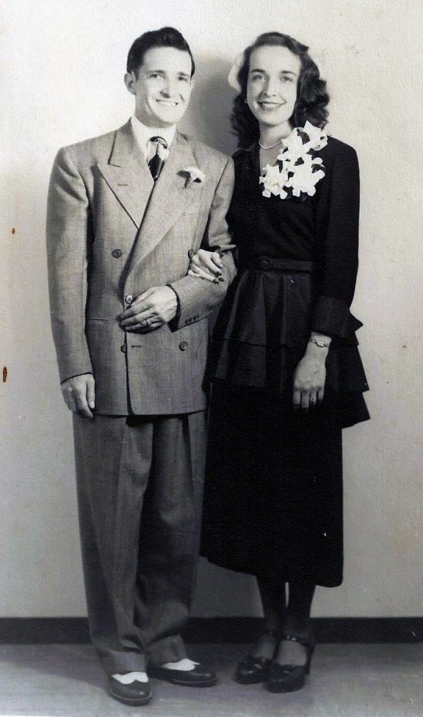 Spence and Hare Wedding Portrait (1948)