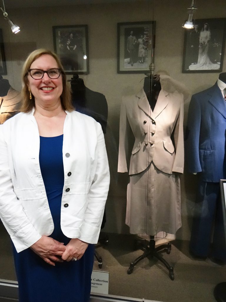 Donor with Mother's Wedding Suit