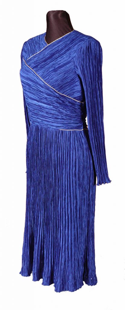 Silk Evening Dress by Mary McFadden; c. 1993; Gift of Price