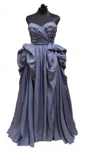 Silk Taffeta Evening Gown by Martini Designed (Early 1950s) Gift of Happel