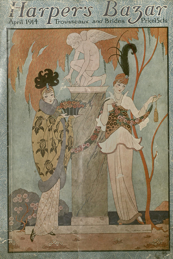 Harper’s Bazar Magazine Cover (April 1914); Missouri Historic Costume and Textile Collection, University of Missouri, Columbia