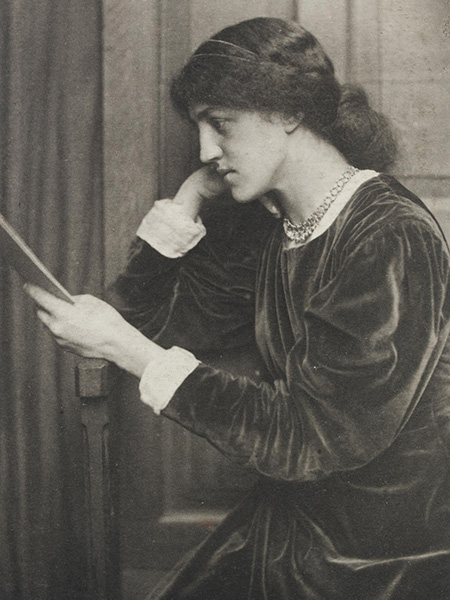 Photograph-Miss May Morris (ca. 1890); © Victoria and Albert Museum, London