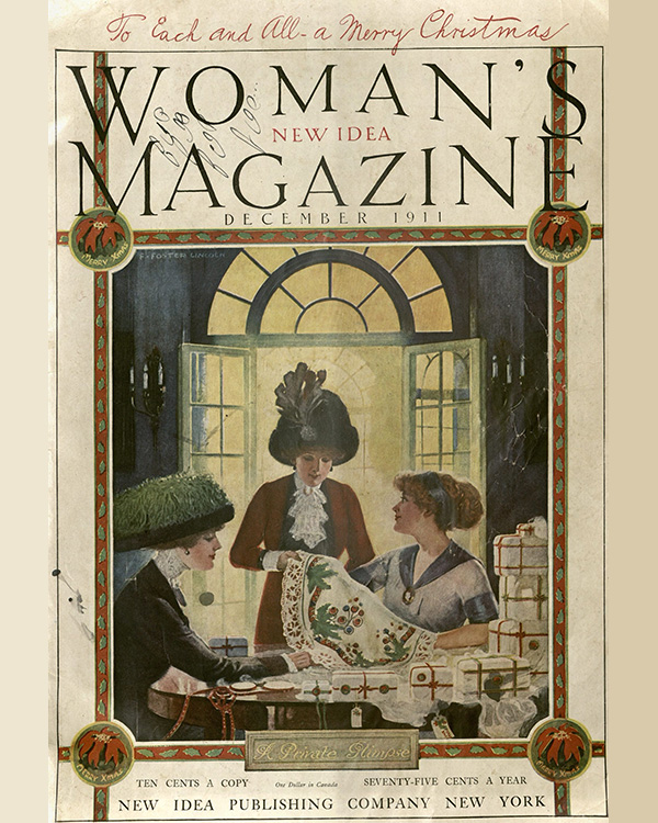 Woman’s Magazine; Cover (December 1911); J. Parsons