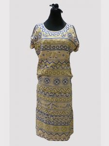 Embroidered Cotton Dress (1920s); Missouri Historic Costume and Textile Collection, University of Missouri, Columbia