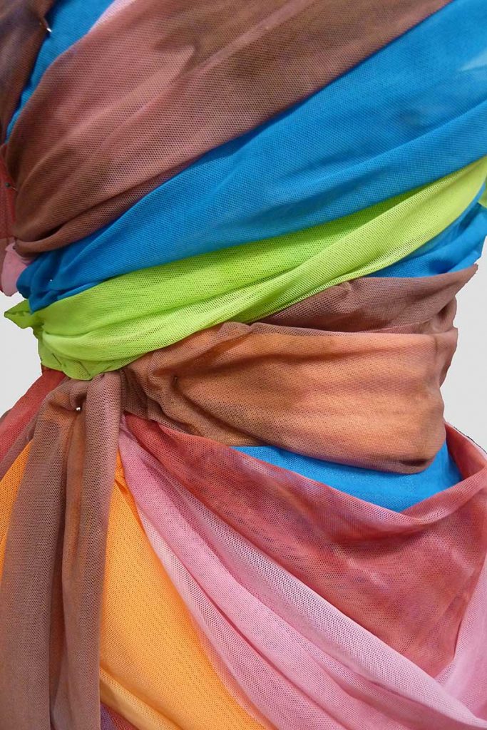 'Fugue' Dress by Amanda Lee and Molly Wainscott (Detail)