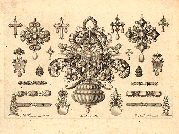 'Engravings on Paper', After Friedrich Jakob Morison by Christian Englebrecht, Johann Andreas Pfeffel, and Jeremias Wolff (1699-1724) Museum of Art and Archaeology, University of Missouri