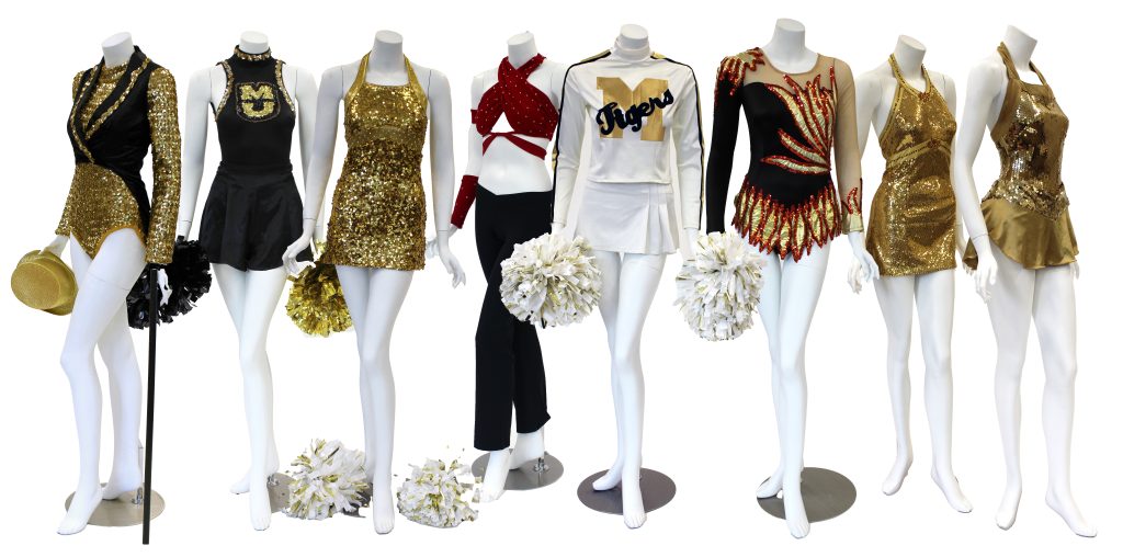 A photo of outfits from Golden Girls