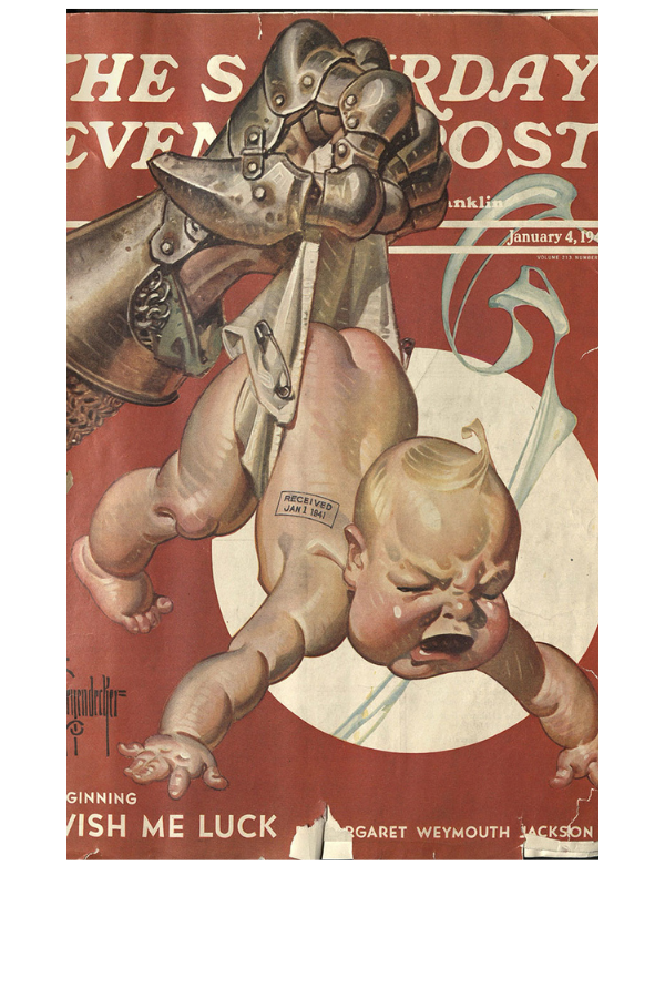 Cover, Saturday Evening Post; January 4, 1941